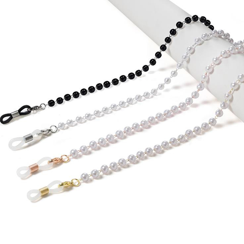 Sunglass Retainer Cord - Pearl Chain For Sunglasses Lanyard Fashion
