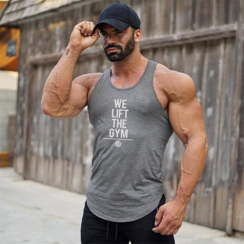 Mens Sport Vests Gym Bodybuild - Tank Top Muscle recension och pris
